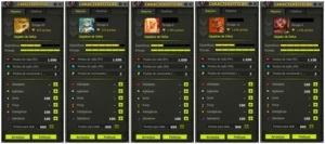 5 Contas No Crocabulia. Enu, Elio, Eni, Iop e Panda nv Omega - Dofus