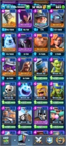 Conta Clash Royale Nível 13
