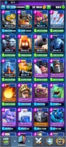 Conta Clash Royale Nível 13