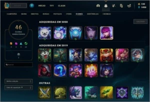 Conta gold 1 - League of Legends LOL