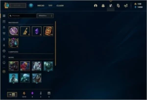 Conta gold 1 - League of Legends LOL