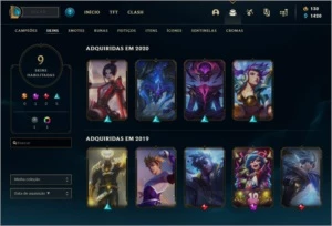 Conta gold 1 - League of Legends LOL