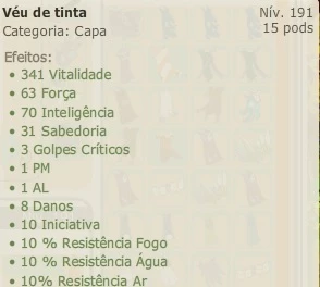 Veú tinta exo pm - O mais full do servidor spiritia - Dofus