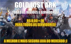 LOST ARK GOLD - TODAS REGIÕES