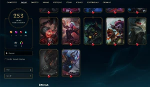 CONTA LEAGUE OF LEGENDS LOL