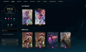 CONTA LEAGUE OF LEGENDS LOL