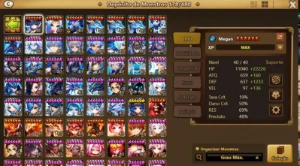 Conta endgame com 4 5* LDS  e 177 6* - Summoners War