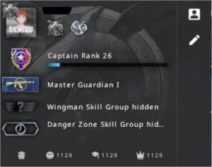 CS:GO PRIME | 2 MEDALHAS | OURO 4 |742 JOGOS | LV 19 STEAM - Counter Strike
