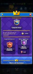 Conta clash royale