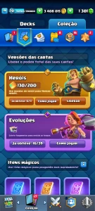 Conta clash royale