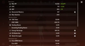 Ar58 16T5, 6 armas T5, HuTao C1 + Homa - Genshin Impact