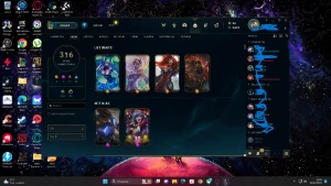 Conta LoL Platina MMR alto,muita skins - League of Legends