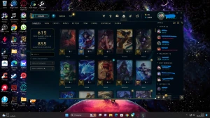 Conta LoL Platina MMR alto,muita skins - League of Legends