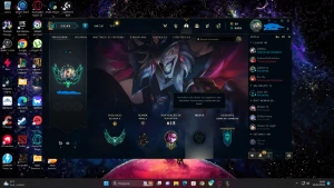 Conta LoL Platina MMR alto,muita skins - League of Legends