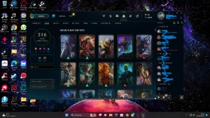 Conta LoL Platina MMR alto,muita skins - League of Legends