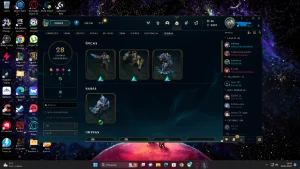 Conta LoL Platina MMR alto,muita skins - League of Legends
