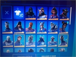 Vendo conta fortnite desde a season 1