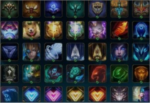 CONTA (SEASON 4) PLATINA(SOLOQ, FLEX E TFT)NVL 150+ 50 SKINS - League of Legends LOL