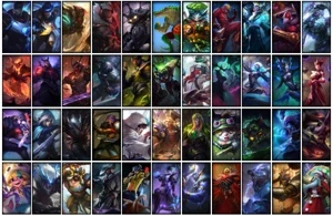 Conta ouro 4 com 102 Champs e 100 Skins + 659 RP - League of Legends LOL