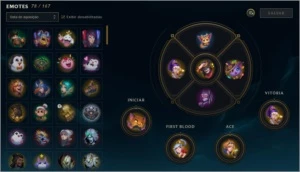 CONTA NÍVEL 230, 48 SKINS, OURO 3 - League of Legends LOL