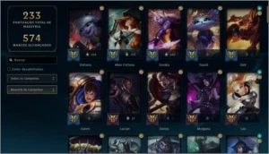 CONTA NÍVEL 230, 48 SKINS, OURO 3 - League of Legends LOL