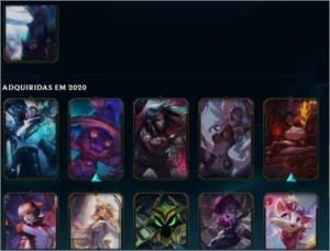 CONTA NÍVEL 230, 48 SKINS, OURO 3 - League of Legends LOL