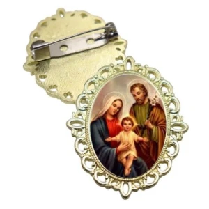 Broche Religioso Artesanal