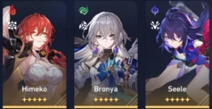 Seele + Bronya + Himeko + 2600 jades com benção ativa. - Outros