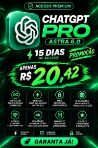 Chatgpt PRO ASTRA 6.0 15 DIAS Compartilhado Promoção! - Assinaturas e Premium
