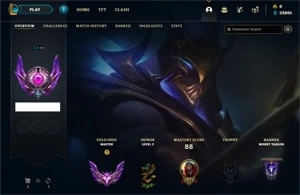 Conta League of legends Mestre. LOL