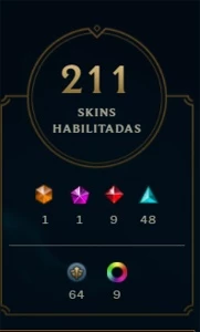 CONTA LEAGUE OF LEGENDS // TODOS OS CHAMPS // VARIAS SKINS LOL