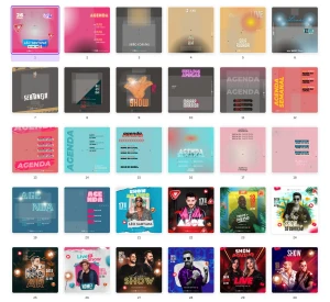 Pack Canva Festas e Eventos - 83 Artes Editáveis - Serviços Digitais