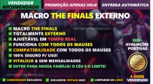 Macro The Finals Todas As Armas ✅ Externo E Indetectável - Outros