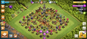 Conta clash of clans full cv10