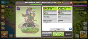 Conta clash of clans full cv10