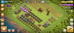 Conta clash of clans full cv10