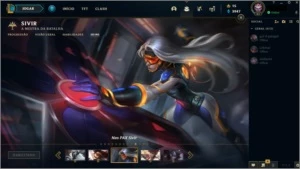 Conta League of legends com pax sivir LOL