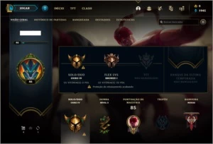 Conta ouro 4 com 43 champs e 9 skins - League of Legends LOL