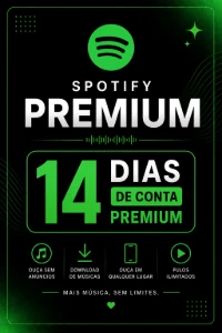 Conta Spotify Premium - 14 dias - Assinaturas e Premium