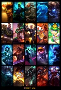 CONTA LOL DIAMANTE 5 - League of Legends