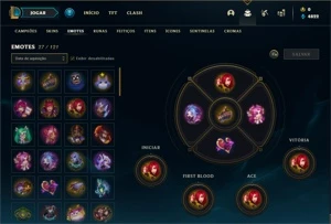 Conta Platina 3 com 27 Champs e 7 Skins - League of Legends LOL