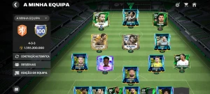 Conta do FIFA Mobile  Lev 27