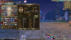 V>Wb  105 Set G17  Up3 Com Pedra De Defesa +3 Arma G17 Up4 + - Perfect World PW