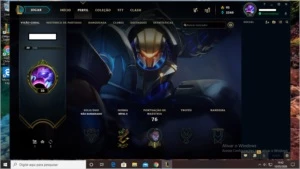 CONTA UNRANKED - League of Legends LOL