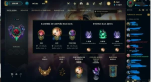 Conta de league of legends para sair hoje LOL