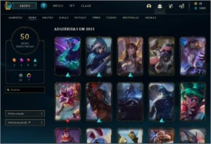 conta d4 top - League of Legends LOL