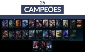 CONTA LEAGUE OF LEGENDS |DIAMANTE 4 • 26 CAMPEÕES • HIGH MMR LOL