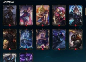 Conta League of Legends lvl 162 LOL