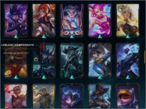 Conta League of Legends lvl 162 LOL