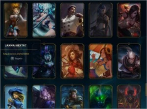 Conta League of Legends lvl 162 LOL